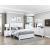 Corbin Faux Wood Veneer/Wood Panel Bed, Queen Size