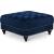 Sabrina Velvet Ottoman