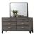 Sierra 6-Drawer Wood Veneer Dresser