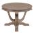 Greystone Mill Oval Cocktail Set | Rustic White Wash Table