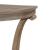 Greystone Mill Curved Wood Sofa Table