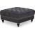 Sabrina Velvet Ottoman