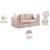 Jacob Velvet Modular Sofa