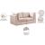 Jacob Velvet Modular Sofa