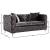 Scarlett Velvet Loveseat