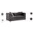 Scarlett Velvet Loveseat
