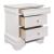 Lana 3 Drawer Nightstand with Hidden Drawer