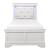 Lana Tufted Leatherette Bed with LED Lighting, Twin Size