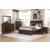 Logandale King Size Platform Bed w/ Footboard Storage
