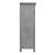 Logandale Wood 8-Drawer 1-Slide Door Wardrobe Chest
