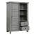 Logandale Wood Storage Platform Bedroom Set