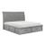 Logandale Wood California King Storage Platform Bed