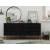 Rockefeller 6-Drawer Low MDF Double Dresser w/Metal Legs