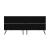 Rockefeller 6-Drawer Low MDF Double Dresser w/Metal Legs
