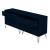 Rockefeller 6-Drawer Low MDF Double Dresser w/Metal Legs