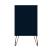 Rockefeller 6-Drawer Low MDF Double Dresser w/Metal Legs