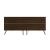 Rockefeller 6-Drawer Low MDF Double Dresser w/Metal Legs