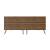Rockefeller 6-Drawer Low MDF Double Dresser w/Metal Legs