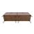 Rockefeller 6-Drawer Low MDF Double Dresser w/Metal Legs
