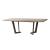 Elite NET Rectangular Wood/Metal Dining Table w/2 Extentions