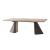 Elite Tent Rectangular Extendable Dining Table w/2 Extensions