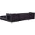 Moda Velvet 3-Piece Sectional