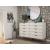 Rockefeller 10-Drawer Tall MDF Double Dresser w/Metal Legs