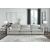 Sophie 3-Piece Polyester Modular Sofa
