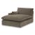 Sophie 3-Piece Polyester L-Shaped Modular Sectional Sofa w/Left Arm Chaise Facing
