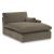 Sophie 3-Piece Polyester L-Shaped Modular Sectional Sofa w/Right Arm Chaise Facing