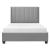 Anson Channel-tufted Platform Queen Size Bed