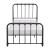 Bethany Metal Platform Bed, Twin Size