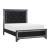 Salon Tufted Leatherette Bed w/LED Lighting
