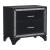 Salon Tufted Leatherette Bedroom Set w/ LED Lighting