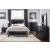 Salon Tufted Leatherette Bedroom Set w/ LED Lighting