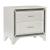 Salon Tufted Leatherette Bedroom Set w/ LED Lighting