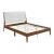 Jasper Chenille/Wood Eastern King Platform Bed