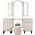 Sophia 6-Drawer Wood Veneer Vanity