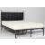 IB 1591 Queen Size Iron Bed w/Cushioned Headboard