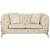 Kingdom Velvet Loveseat