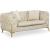Kingdom Velvet Loveseat