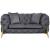 Kingdom Velvet Loveseat