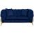 Kingdom Velvet Loveseat