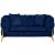 Kingdom Velvet Loveseat