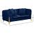 Kingdom Velvet Loveseat