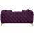 Kingdom Velvet Loveseat