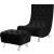Crescent Velvet Chair