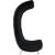 Crescent Velvet Chair