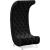 Crescent Velvet Chair