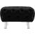 Crescent Velvet Ottoman